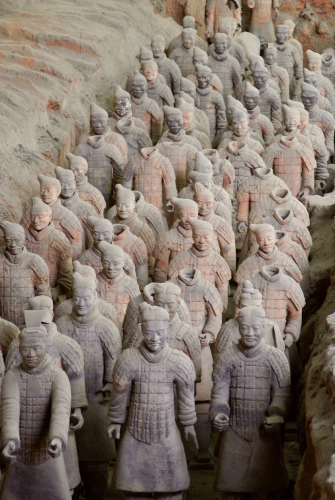 The Terracotta Army in Xi'an
