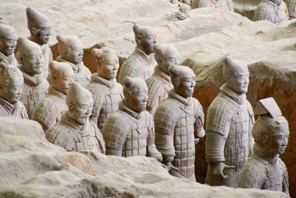 The Terracotta Army in Xi'an