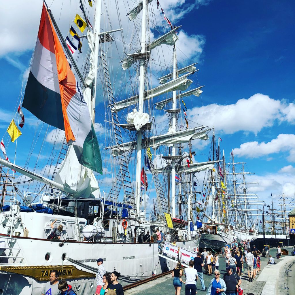 The Tall Ships Race in Stavanger Harbour