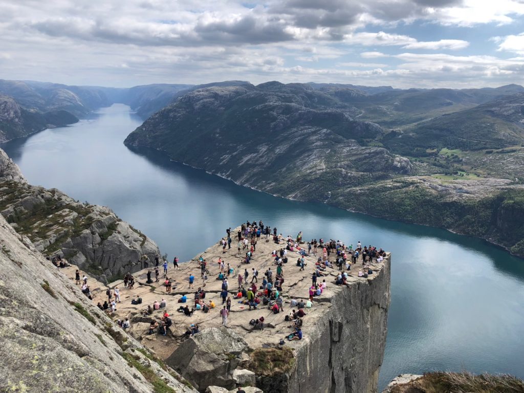 Hiking to Pulpit Rock (Preikestolen)