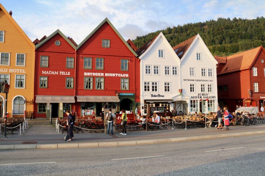Bryggen, the historic part of Bergen