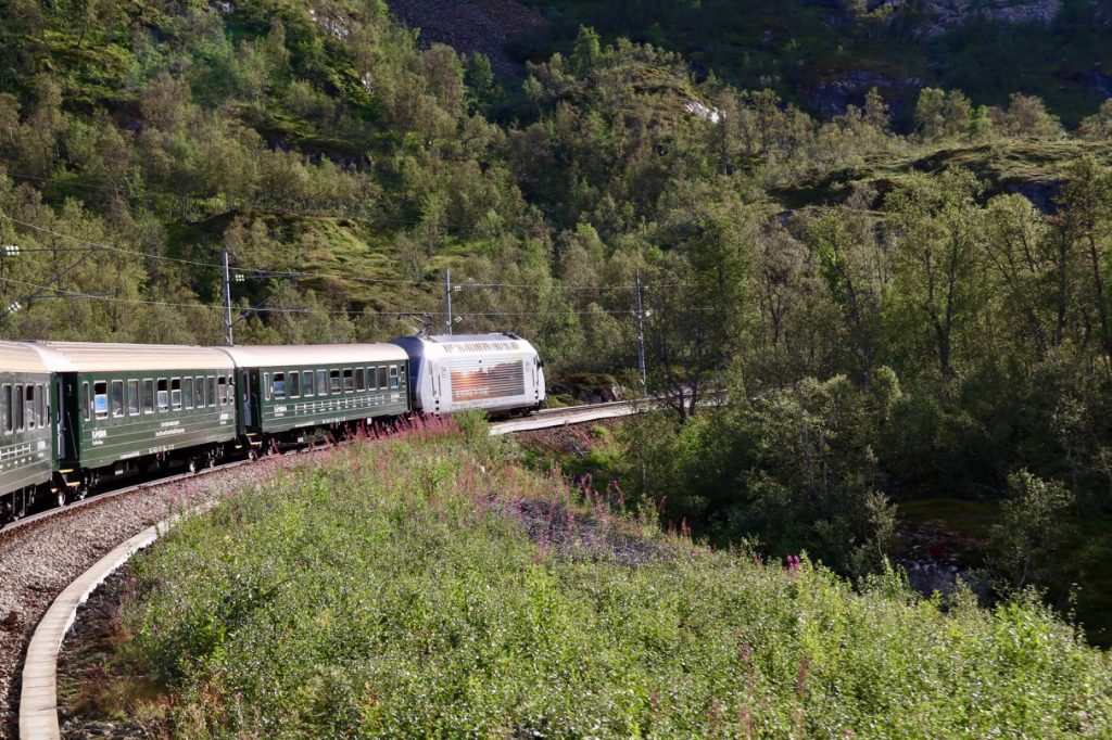 The Flamsbana Railway in Norway