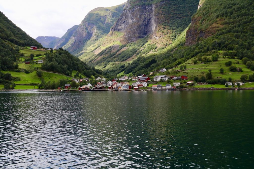 Undredal, the cheese village on the fjord in Norway