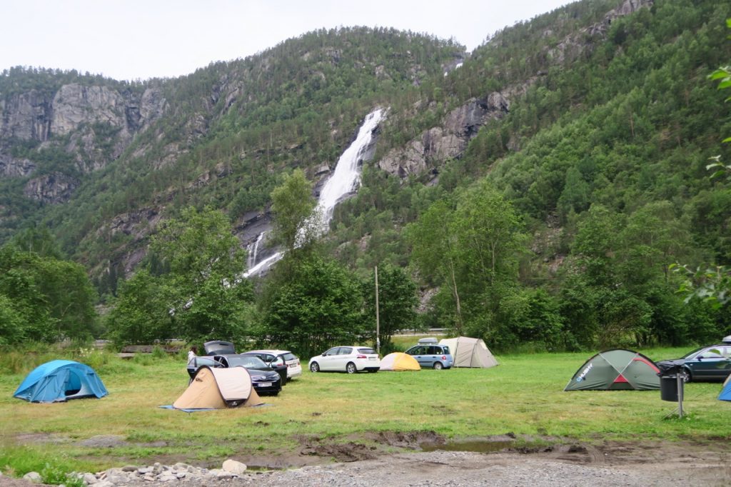 Camping in Norway