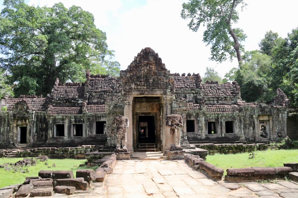 Preah Khan at the ancient city of Angkor in Cambodia