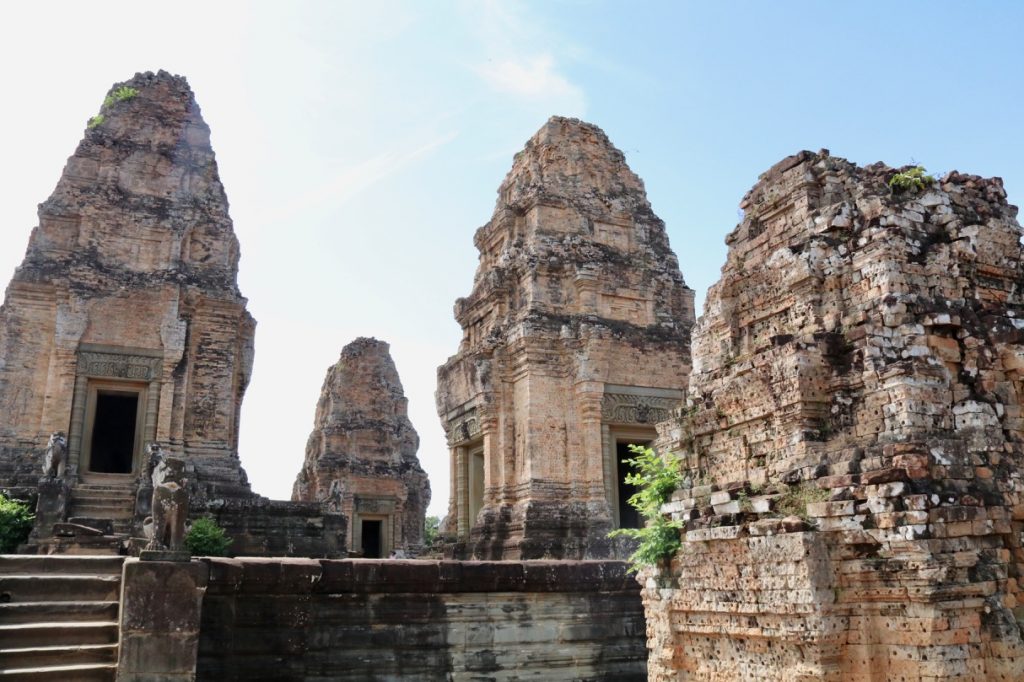Eastern Mebon, a temple in the ancient city of Angkor