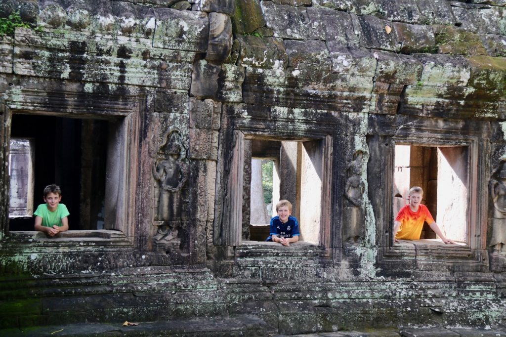 Banteay Kdei at the Angkor Historical Park in Cambodia