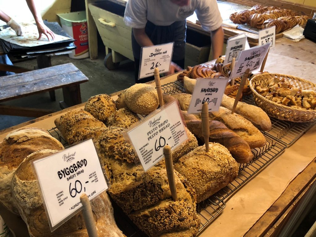 A typical Norwegian bakery