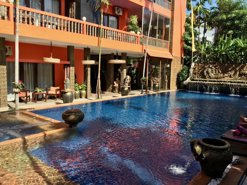 The Golden Temple Hotel in Siem Reap, Cambodia