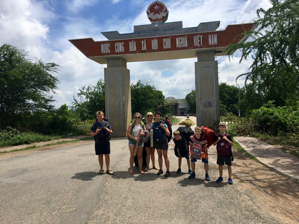 Crossing into Vietnam from Cambodia overland