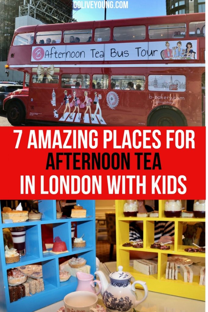 7 Amazing Places for Afternoon Tea in London with Kids