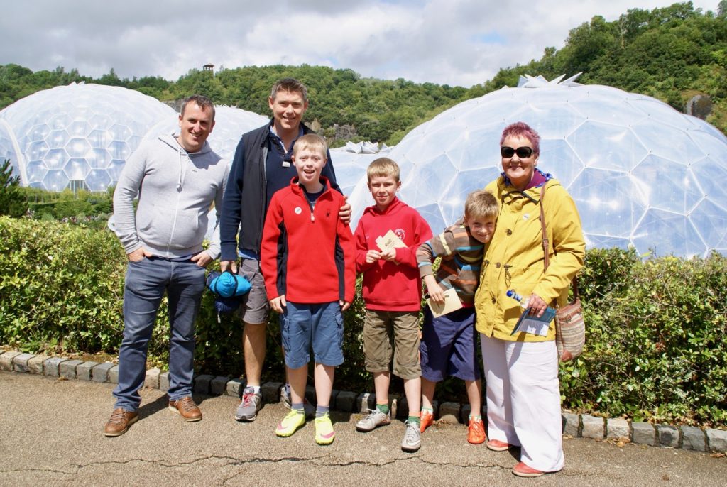 Visiting the Eden Project in Cornwall with kids
