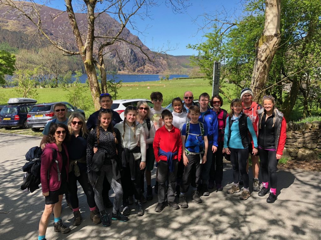 Hiking Snowdon with kids - the start point of the Snowdon Ranger Track