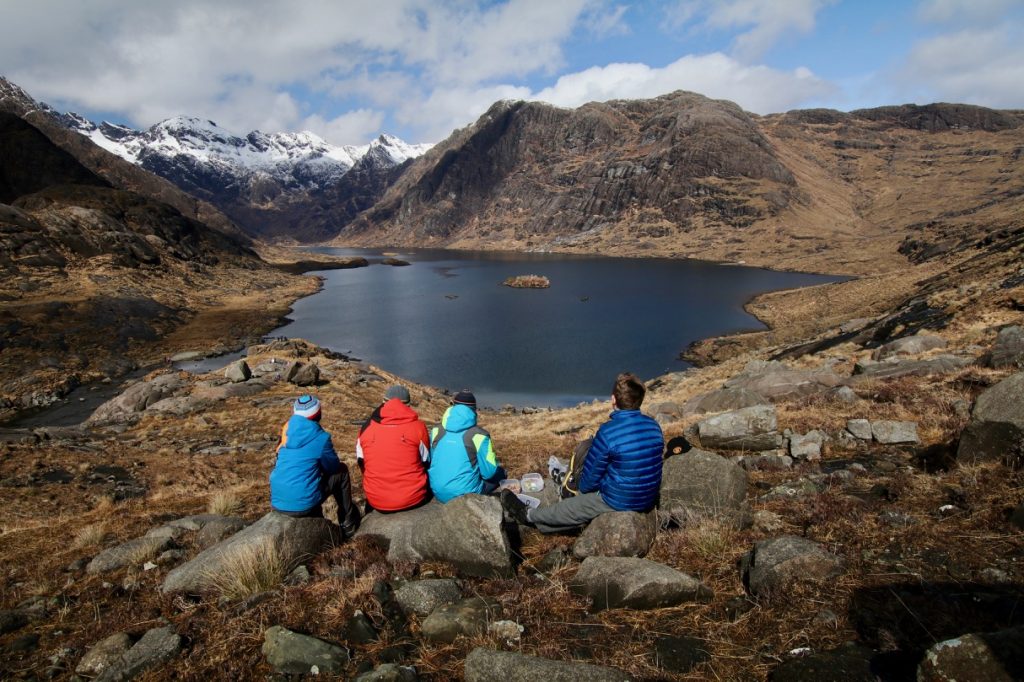 A boat trip to Loch Coruisk on the Isle of Skye, Scotland