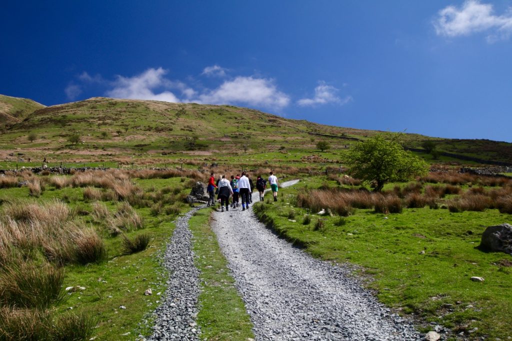 Following the Snowdon Ranger Track