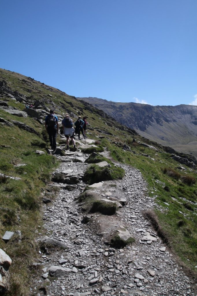 Climbing Snowdon via the Snowdon Ranger Track