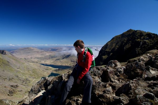 Hiking Snowdon with kids