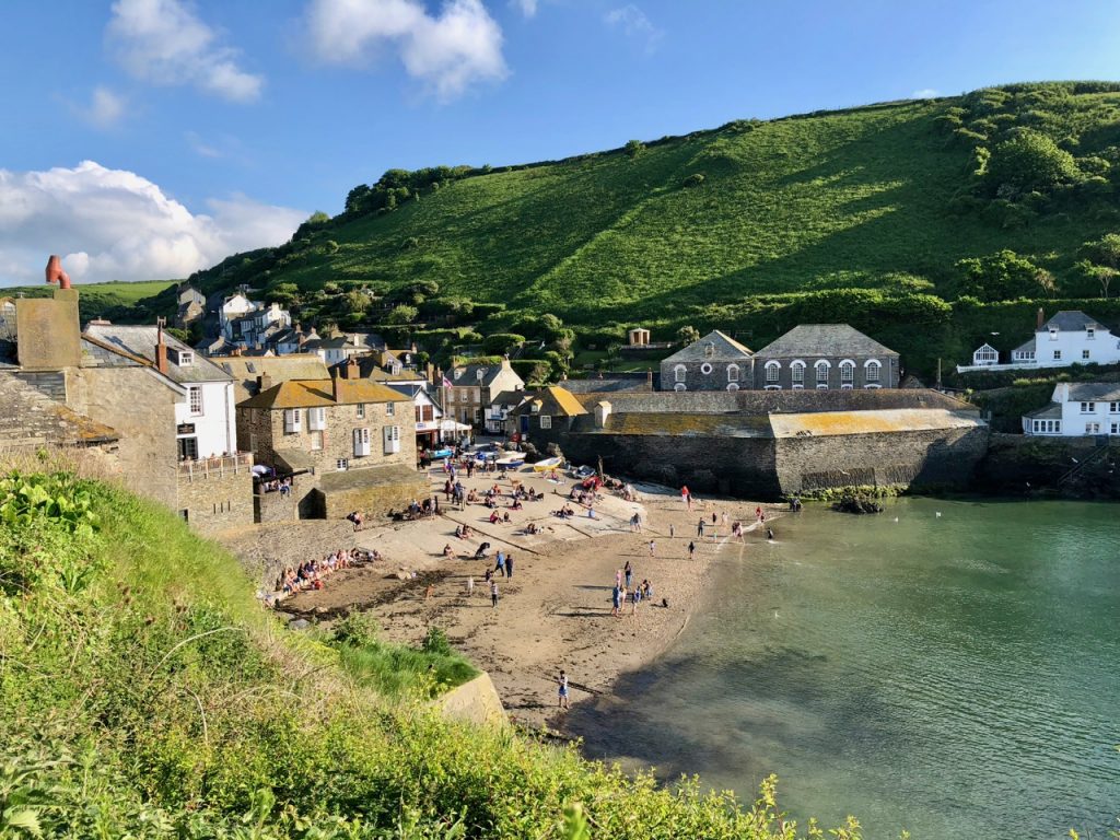 The charming harbour of Port Issac in Cornwall