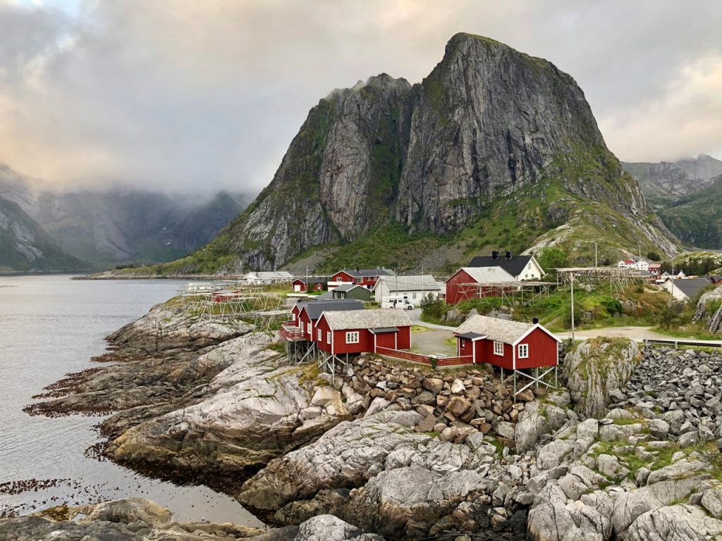 The beautiful Lofoten Islands in Norway