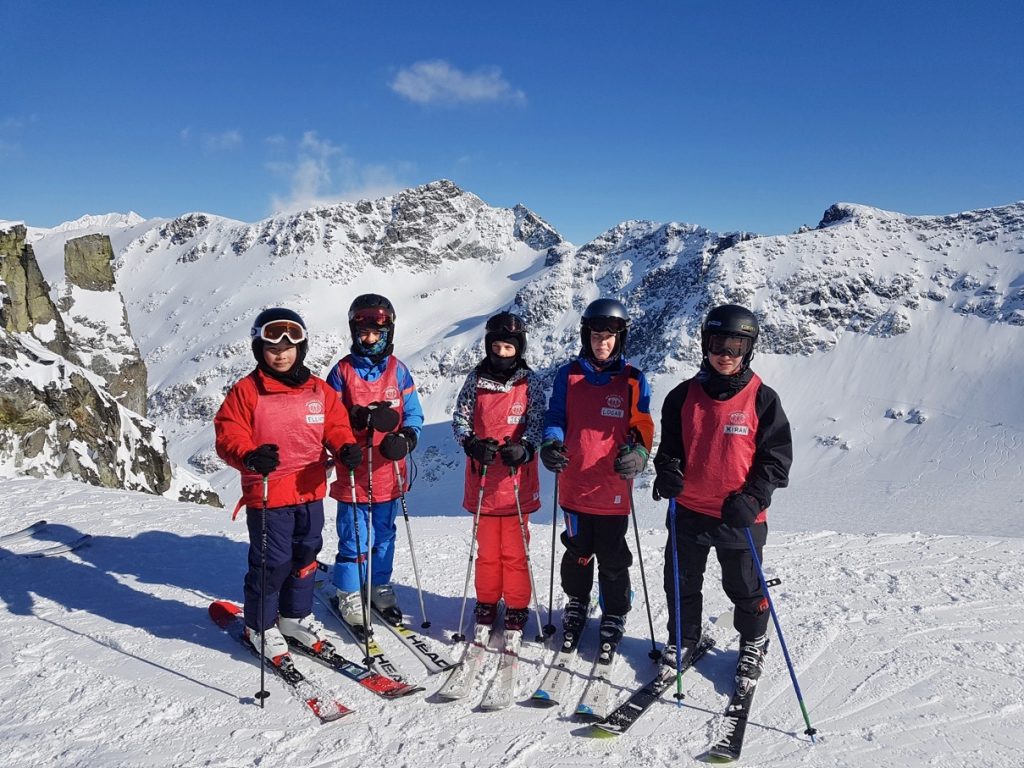 Skiing with kids in Whistler, Canada