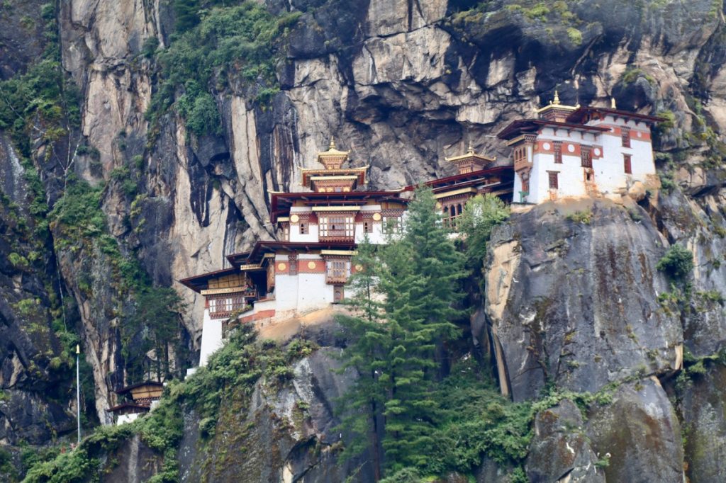 Tiger's Nest Monastery in Bhutan