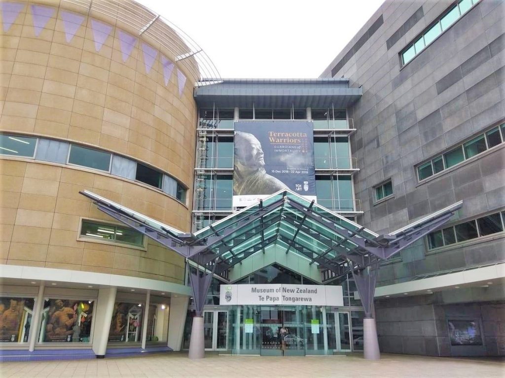 Te Papa Museum in Wellington New Zealand