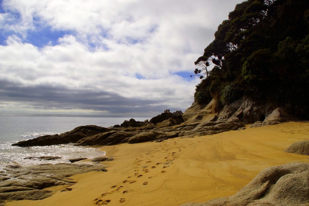 The Abel Tasman National Park in New Zealand