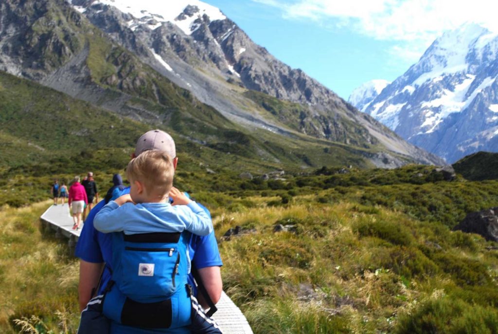 Hiking the Hooker Valley Track in New Zealand