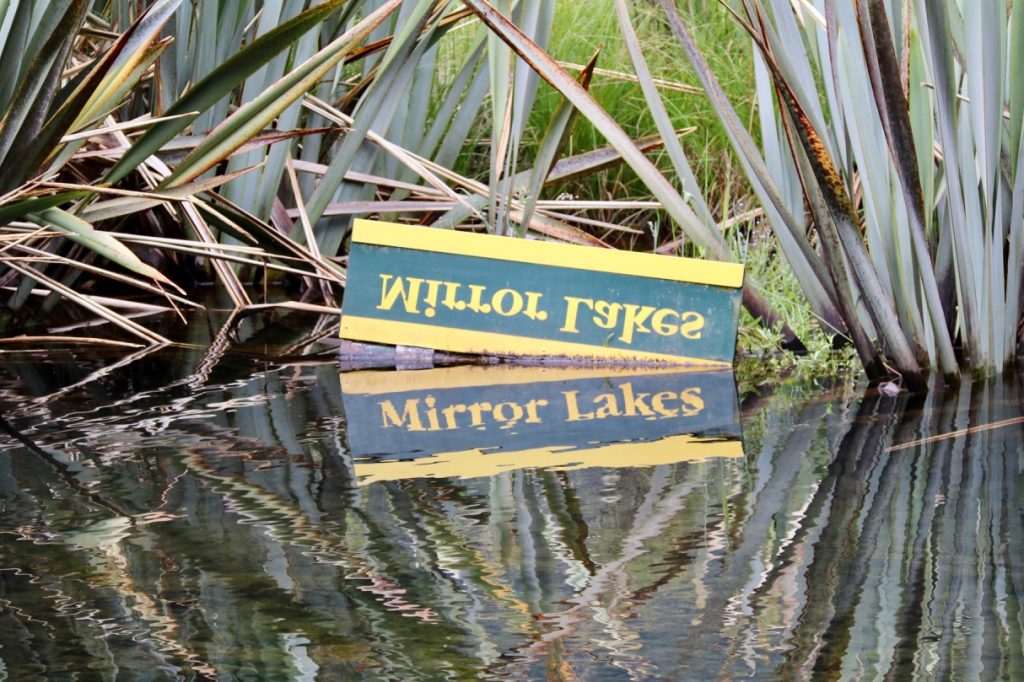 Mirror Lakes, on the way to Milford Sound