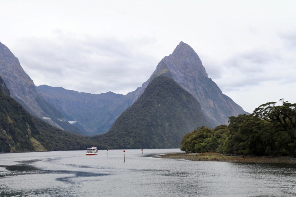 The majestic Milford Sound in New Zealand
