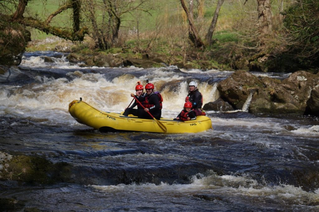 National White Water Rafting Centre in Bala, Snowdonia