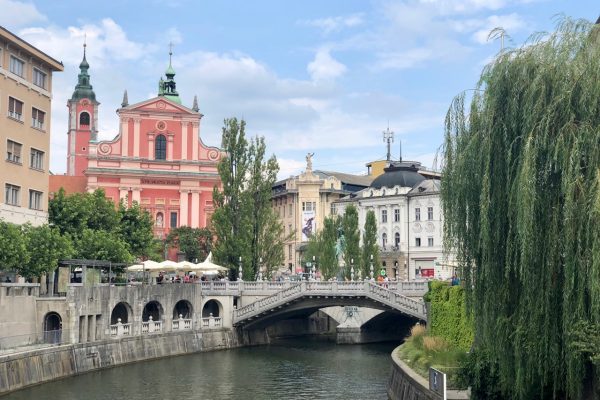 Preseran Square in Ljubljana