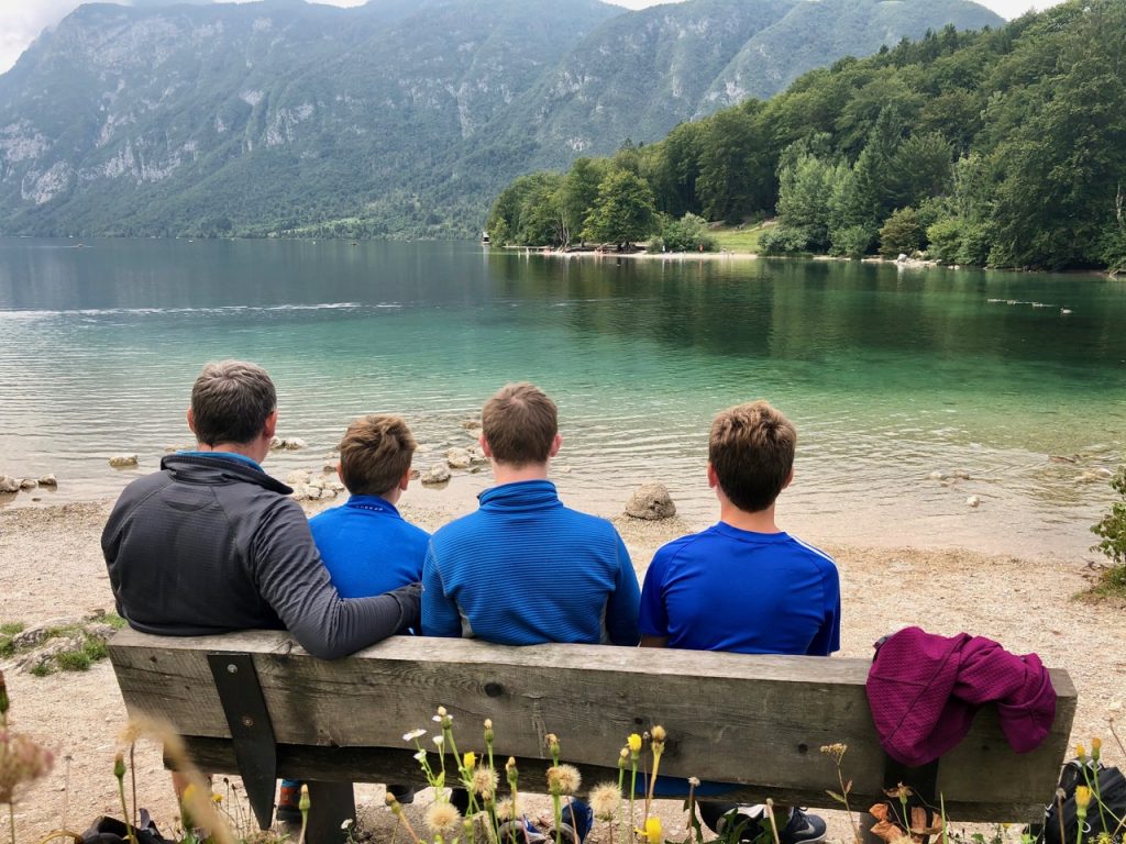 Lake Bohinj in Slovenia