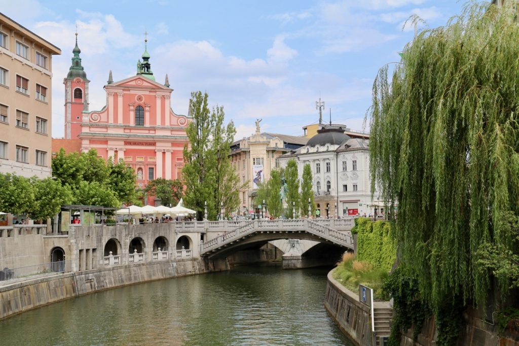 The Triple Bridge in Ljubljana