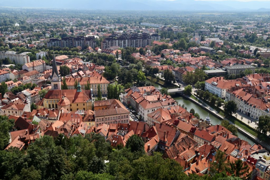 The views from Ljubljana Castle
