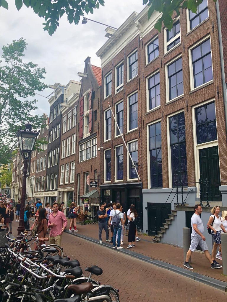 Anne Frank's house in Amsterdam